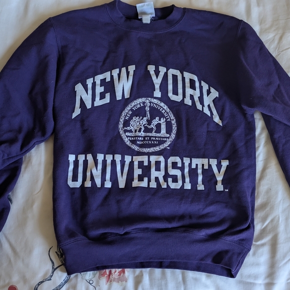 Champion Other - Champion Purple New York University Sweater